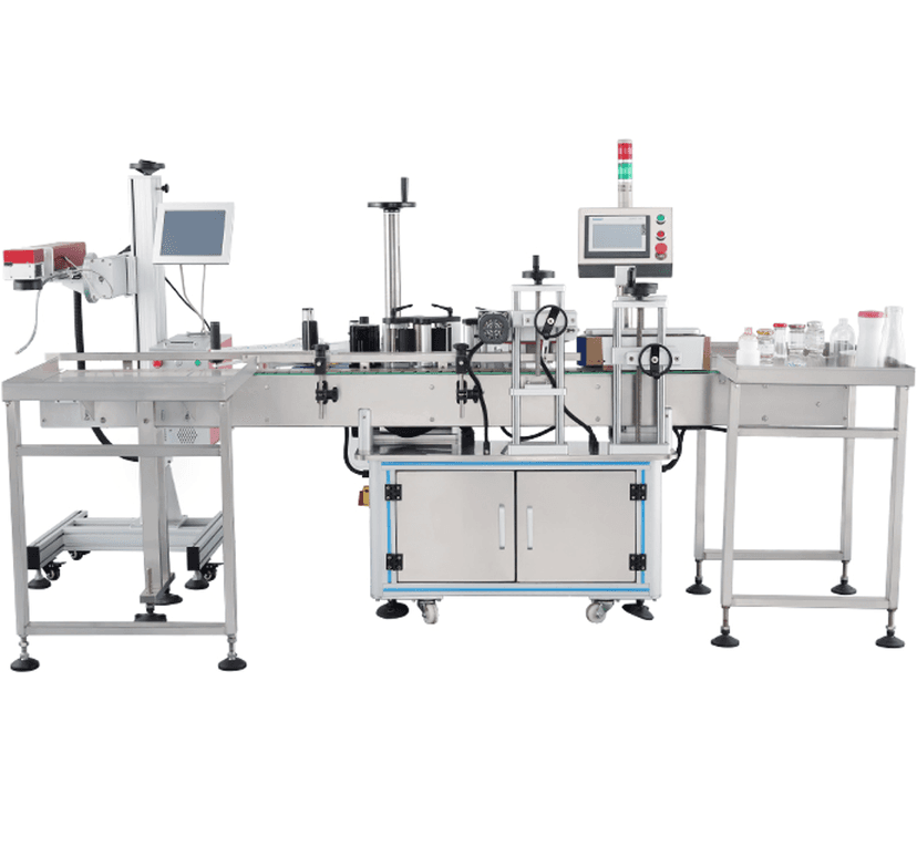 Etichettatrice per bottiglie e lattine verticali